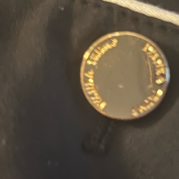 Ivanka Trump Black Tulip Hem White Piping Compression Ankle Slim Pant, size 8 - Picture 6 of 12